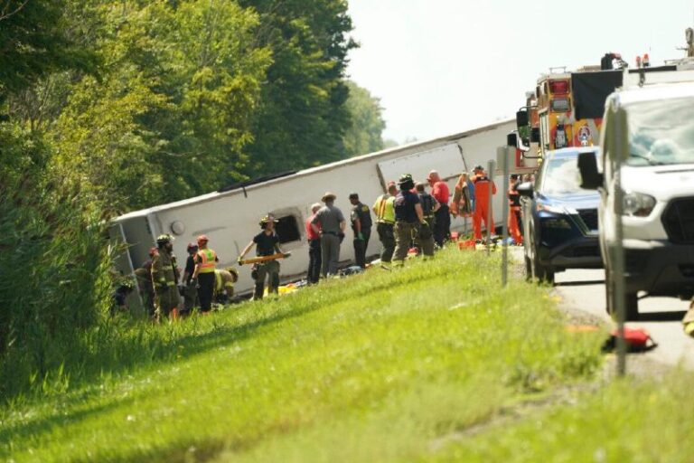 New York Tour Bus Crash on Interstate Highway Leaves 5 Passengers Dead and Many…