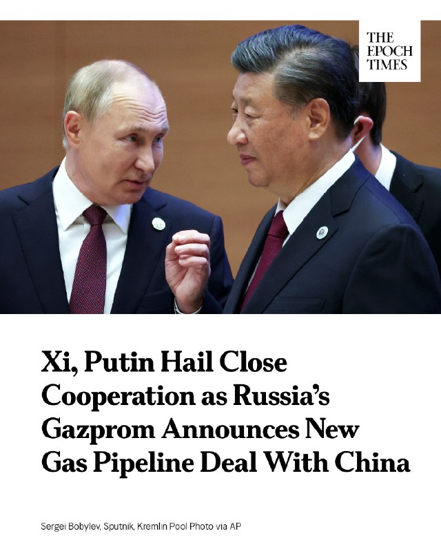 Russia will increase natural gas exports to China via an existing pipeline and b…