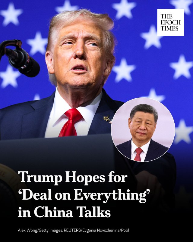 Trump also said he wanted to talk with the Chinese leader about how to end the w…