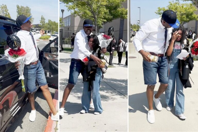 Dad Plans an Extra Special Pick Up on Daughter’s Last Day of High School: ‘I’ve…