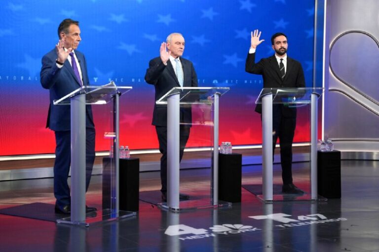 Mamdani, Cuomo, Sliwa Clash in Fiery NYC Mayoral DebateRead more https://theepo…