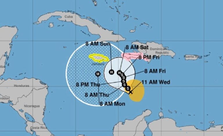 Tropical Storm Melissa to Become a Major Hurricane in Caribbean, Officials Fore…