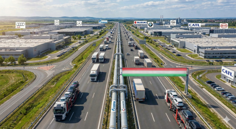 Through cheap energy from Russia, Hungary attracts the entire world’s automotive industry